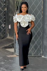 Solene Flower Bandage Dress | Dress In Beauty